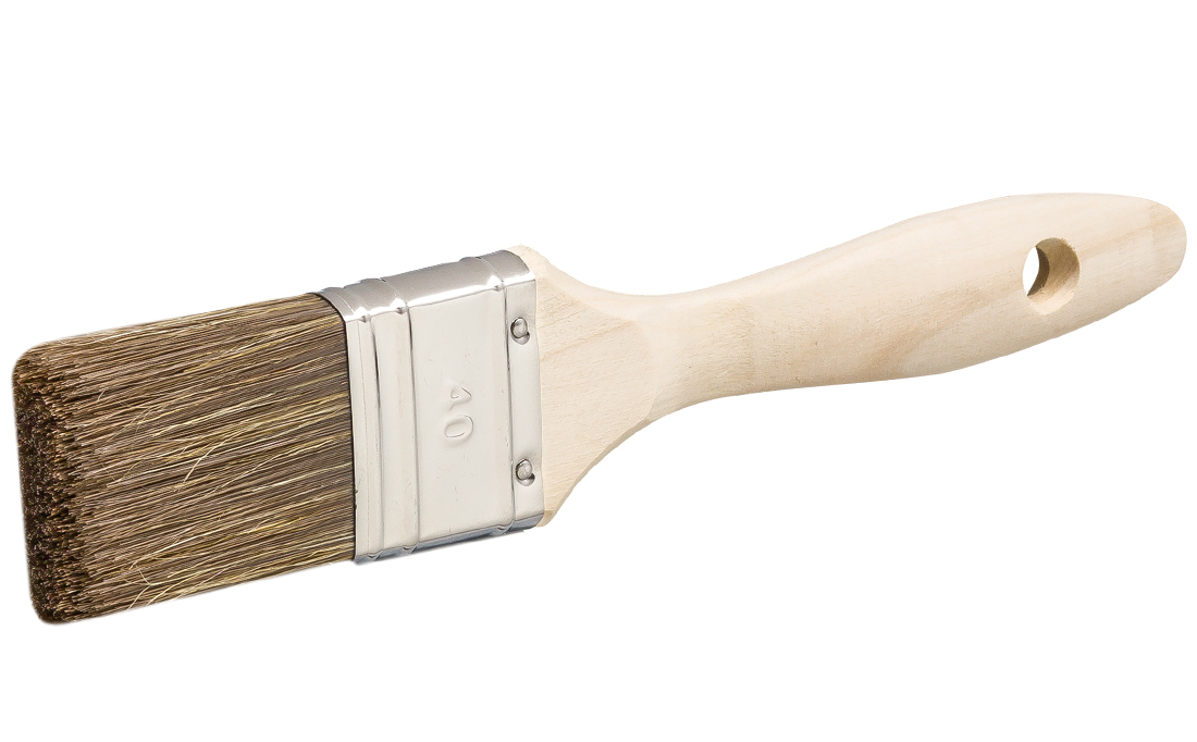 6 Stk PROFI Flachpinsel 38 mm Pinsel Malerpinsel Lackpinsel Lasurpinsel  Flach 