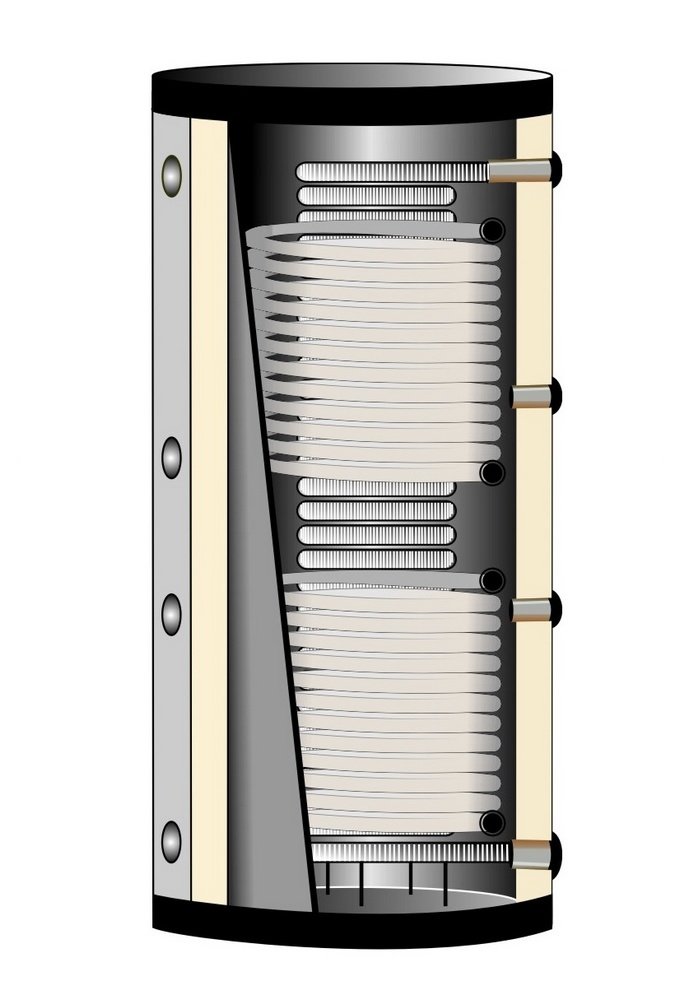 Hygienespeicher Warmwasserspeicher Brauchwasserspeicher Pufferspeicher 600L 