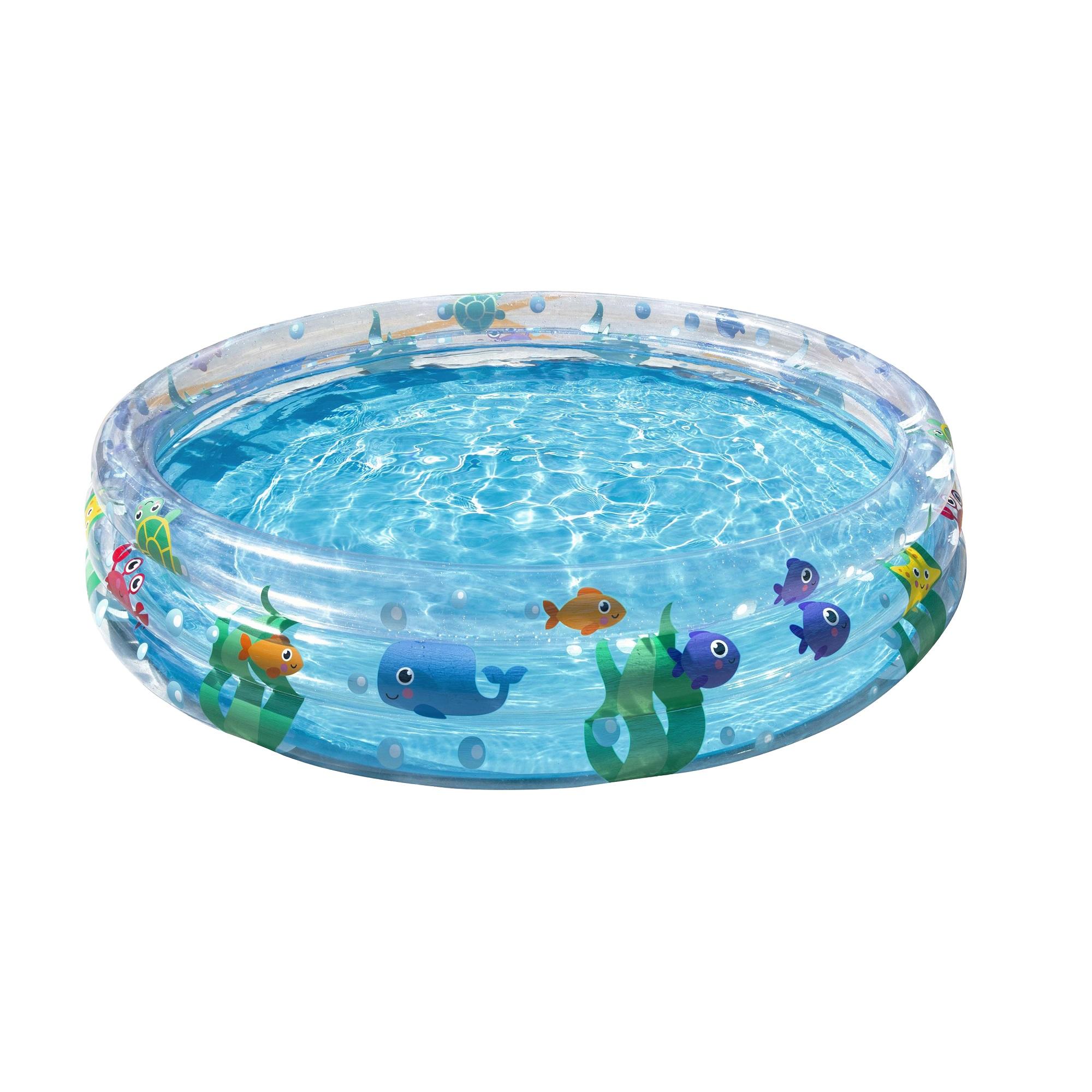 Schwimmbecken Planschbecken Spritz Pool Baby Kinder Swimmingpool Badespaß 168cm 