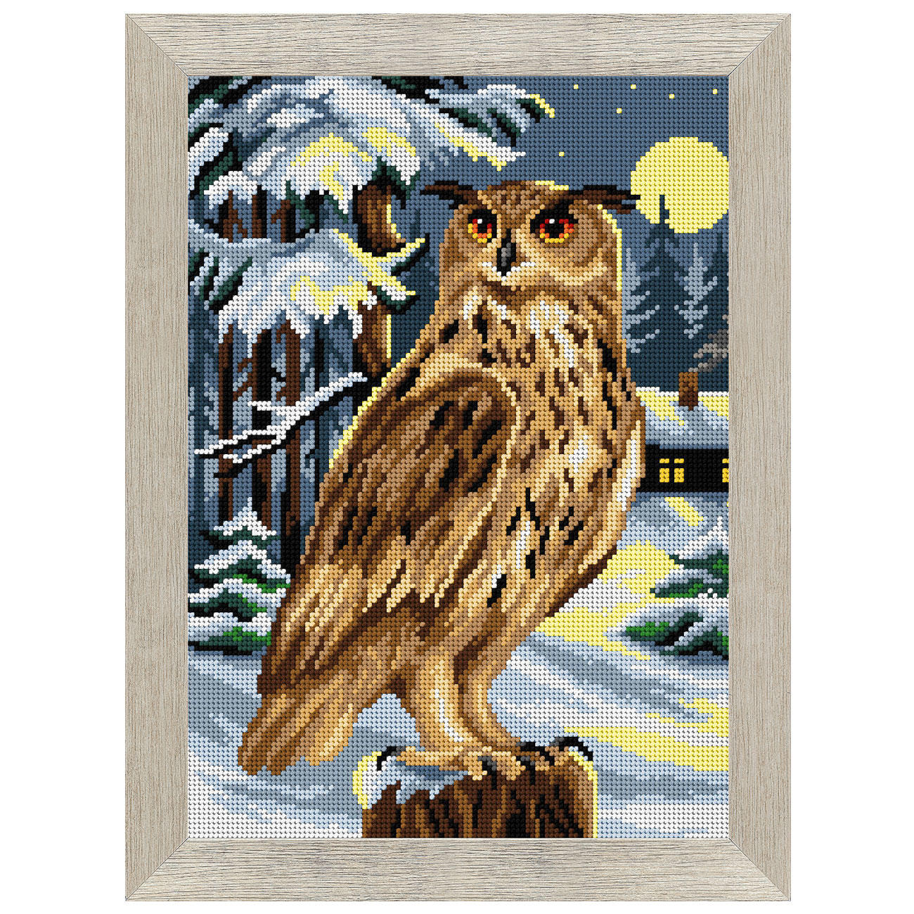 Eule grün Ministeck 32480 G 999082 