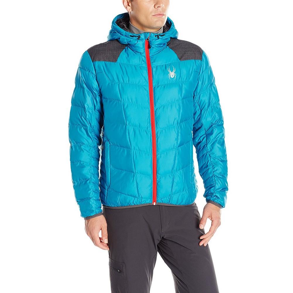 Spyder Men's Geared Hoody Synthetic Down Jacket 
