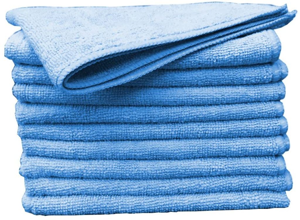 4 Stk Profi Auto Poliertuch Trockentuch Mikrofasertuch Microfaser 40x40cm 2021 