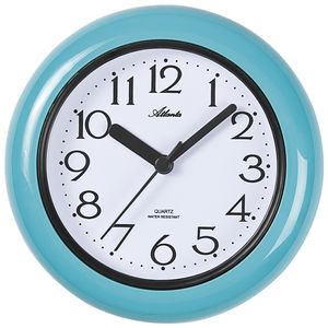 Atlanta 4299 Wanduhr Funk grün schleichende Sekunde Mineralglas Licht-Sensor 