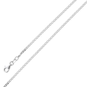 Venezianerkette oval 925 Sterling Silber Kette Ø 2,5 mm L 45 cm Halskette NEU 