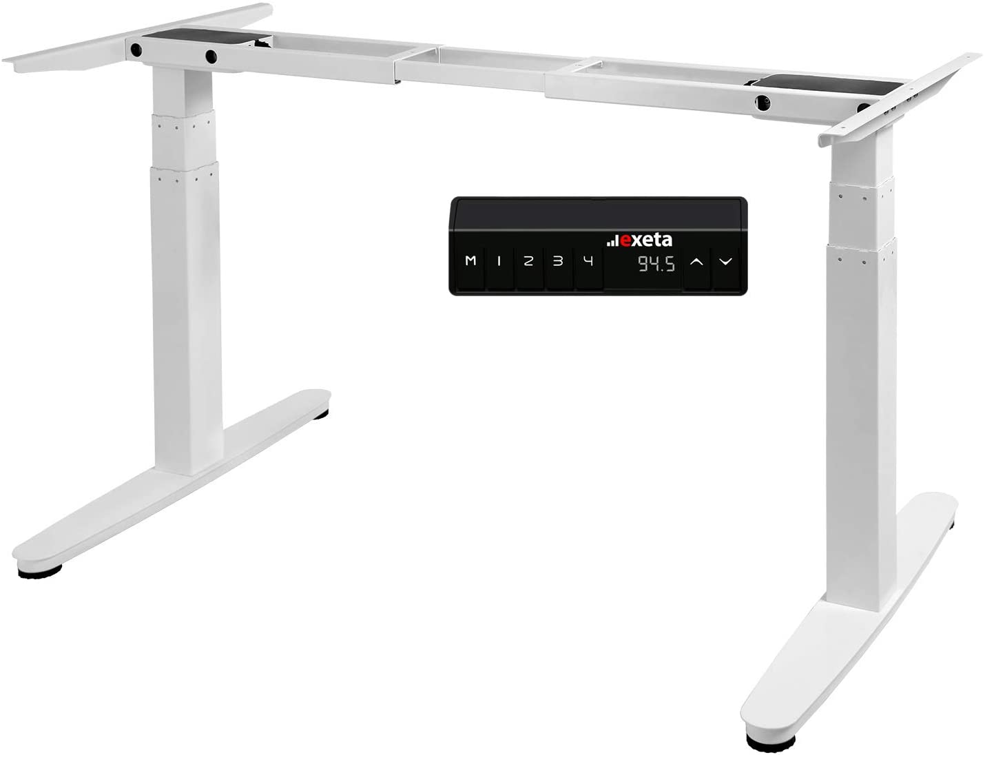 Elektrisch höhenverstellbar EXETA ergoEASY Schreibtisch Gestell Homeoffice black 