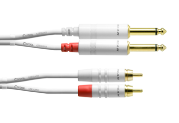 Cordial CPI 3 PR Gitarrenkabel 3 m Klinke Mono Winkelklinke Neutrik Instrument 