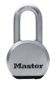 Master Lock Vorhängeschloss mit Panzergehäuse Excell Zink 57 mm Schwarz M178EURD 