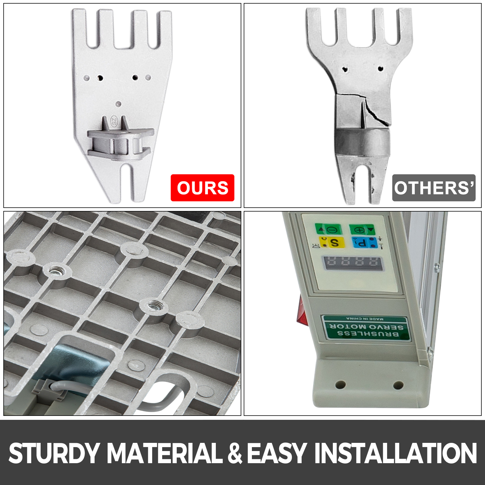 750W Profi Bürstenlos Servomotor für Nähmaschine Reines Kupfer Gleichstrommotor 