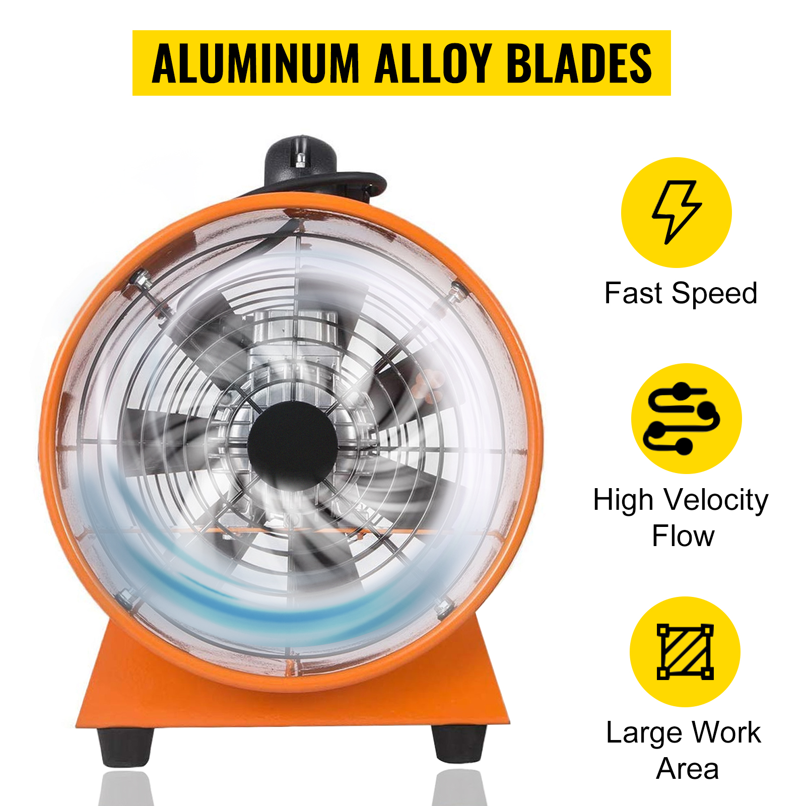 STAHL Wandventilator Axialventilator Lüfter mit KUGELLAGERN 300 mm 2330 m3/h 