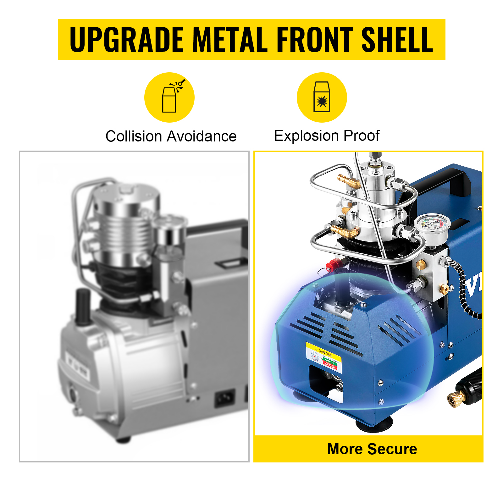 ANBULL 300Bar Kompressor PCP Hochdruck Hochdruckluftpumpe Kompressorpumpe Pumpe 