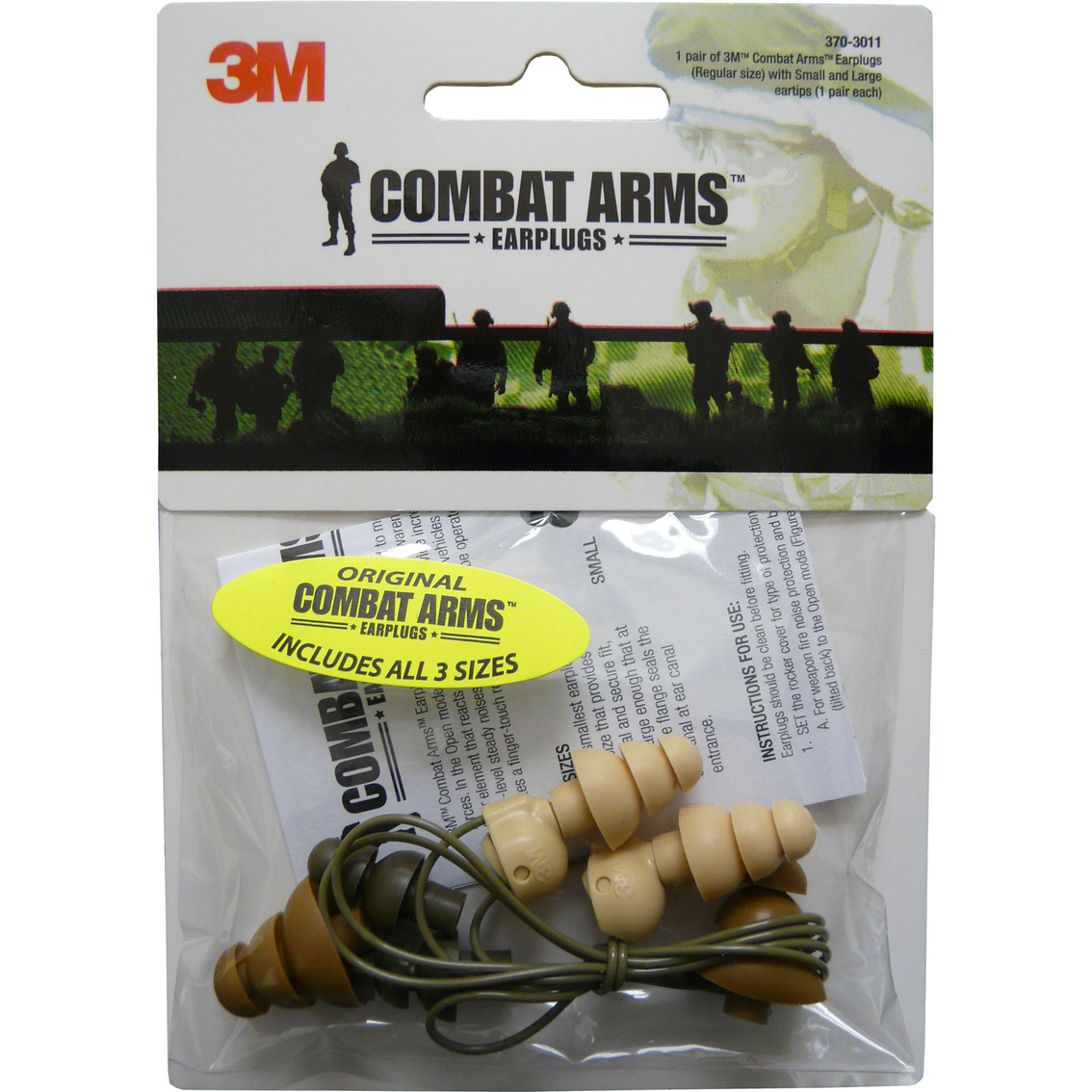 Bundeswehr Bw US Army ear plugs Gehörschutz 3M E-A-R Combat Arms 