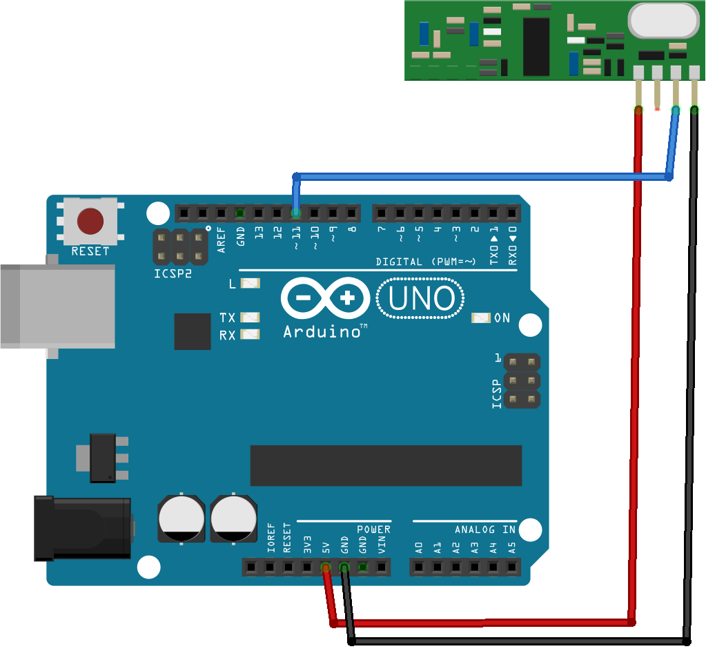 10stk Receiver Modul Regeneration Arduino 433Mhz Wireless RF Transmitter 