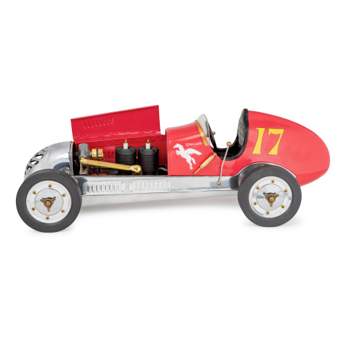 Stunning. RED BANTAM MIDGET RACING CAR MODEL Tether Racer Authentic Models 