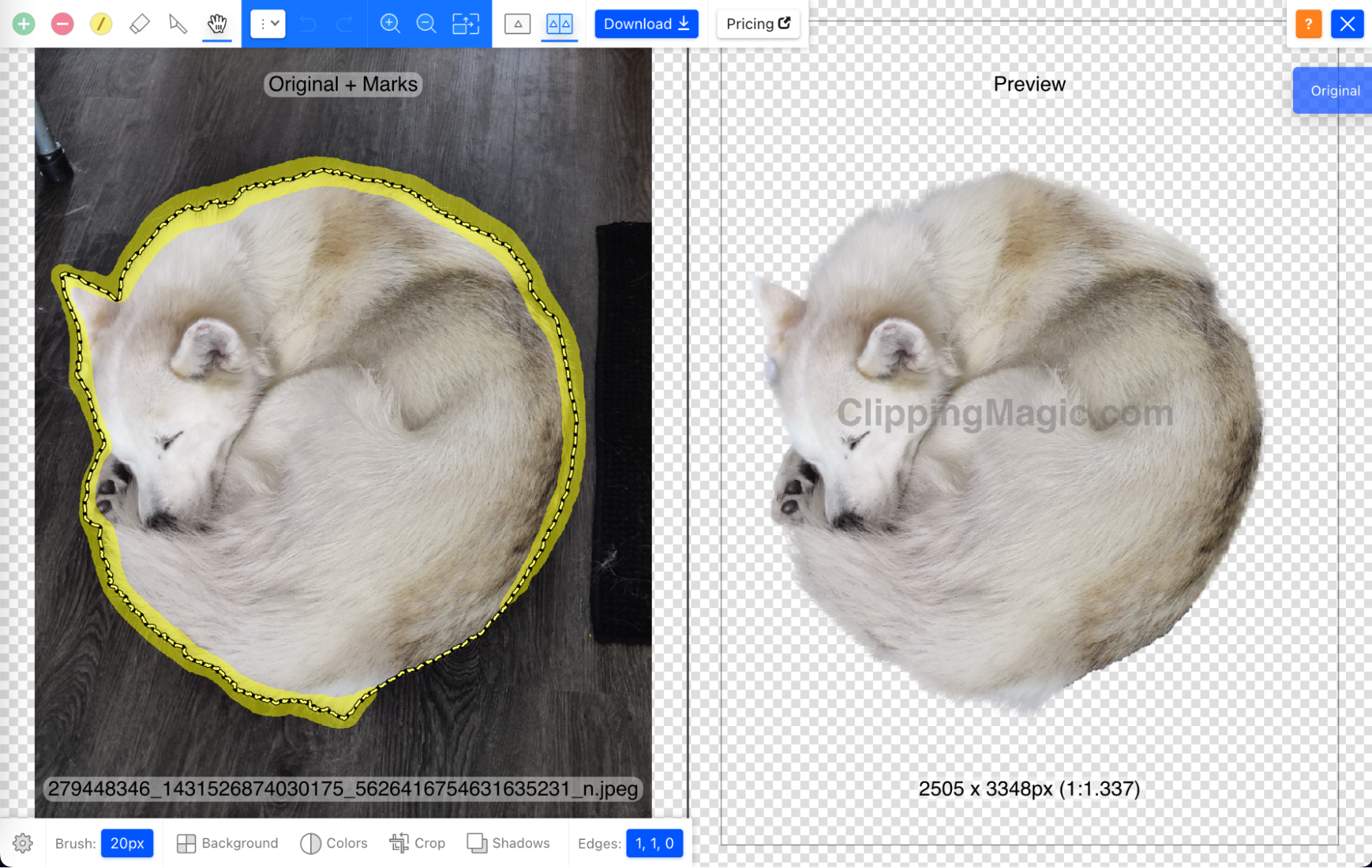 How Clipping Magic Image Background Remover Works