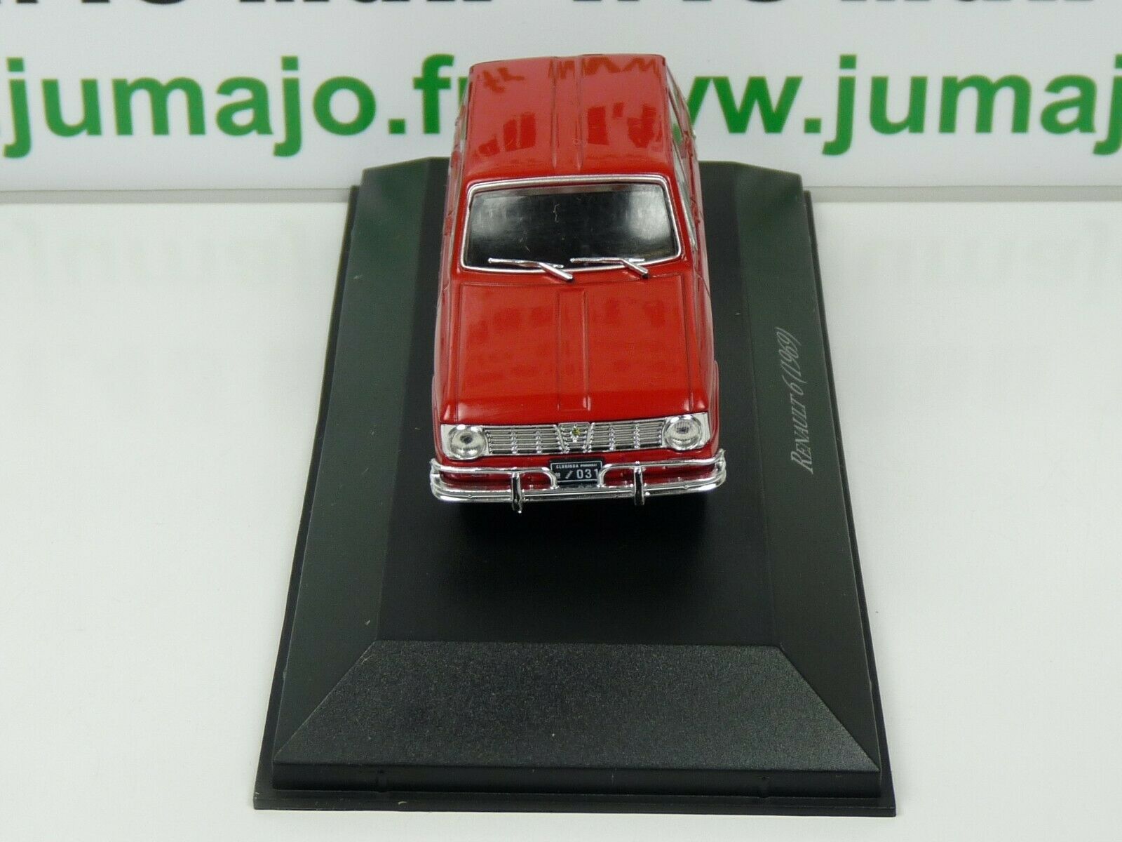 Renault 6 1969 ARG27B Car 1/43 Salvat Autos Inolvidables 