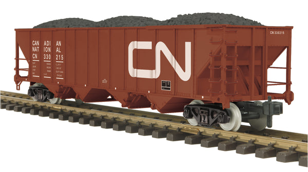 62093 NEU Spur N 2-Bay Panel-Side Hopper Canadian National 3 Stück 