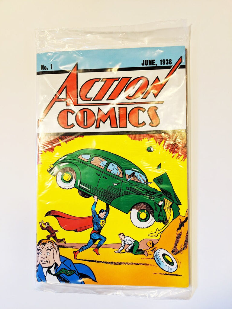 Superman Action Comics #1 Loot Crate June 1938 UNOPENED Reprint COA!!! 