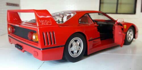Ferrari F40 Model Car LGB G Scale 1:24 1987 Classic Red Detailed Diecast 26016 