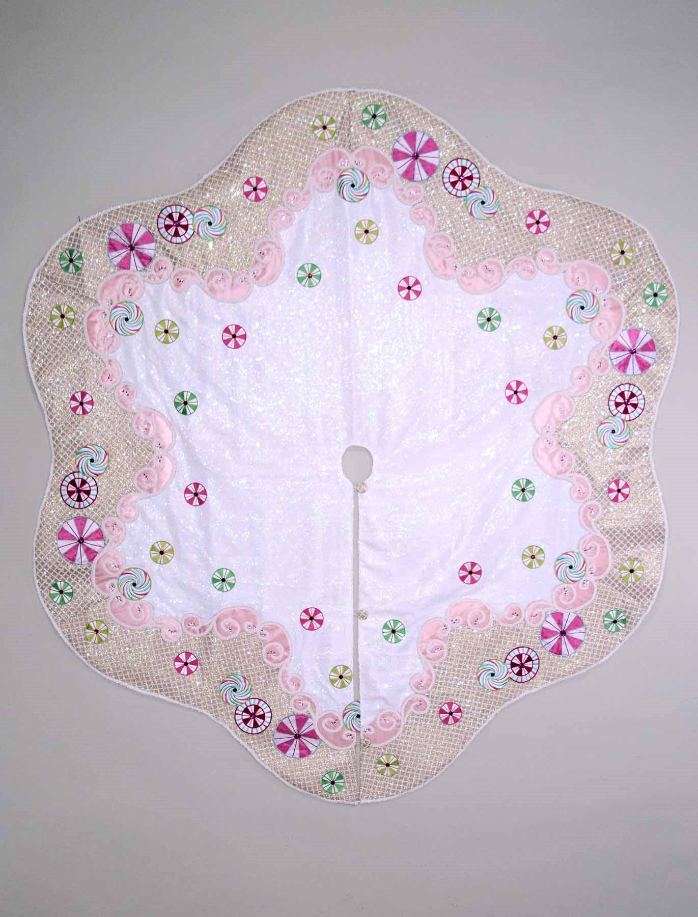 Katherine's Collection SWEET CHRISTMAS Tree Skirt 30-830110 NEW 