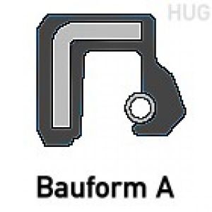 Simmerring Wellendichtring Dichtung  TC 24x52x7  NBR neu 