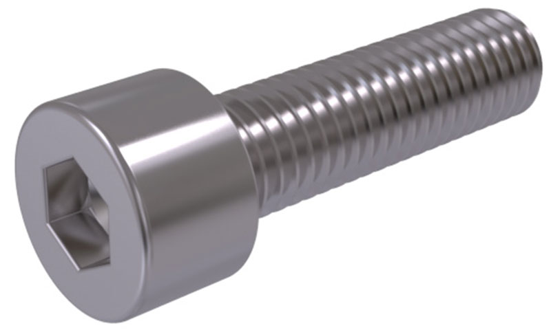 M10x1.25x120 fine pitch  DIN912 socket cap head bolts Bright zinc plated BZP 