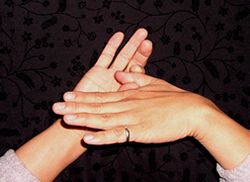 Finger Magic Tricks   1 Paar Fake Thumb mit Löffeln und Gabeln   für Party 