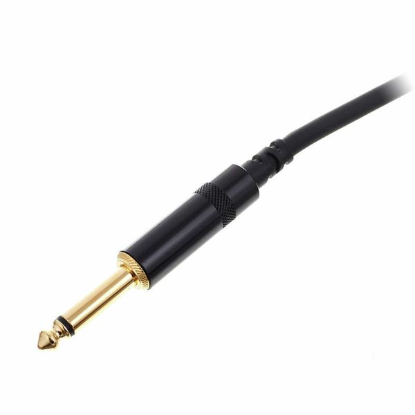 Cordial CCI 3 PP Instrumentenkabel 3m XLR Stecker 3-polig Klinke Mono REAN Black 