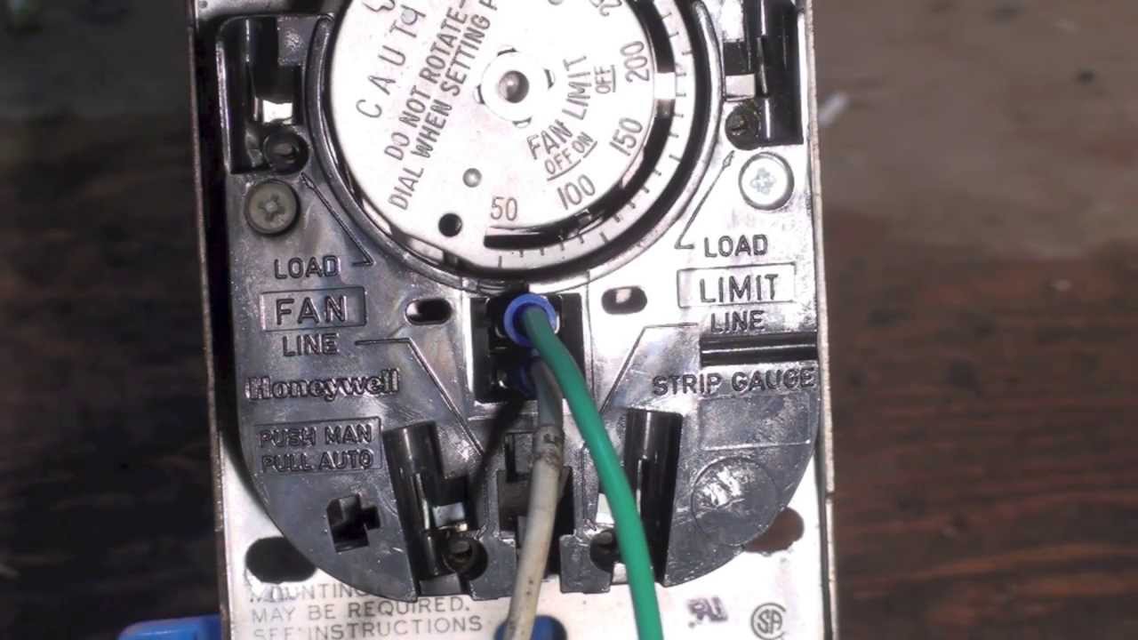 Honeywell Combination Fan and Limit Control 