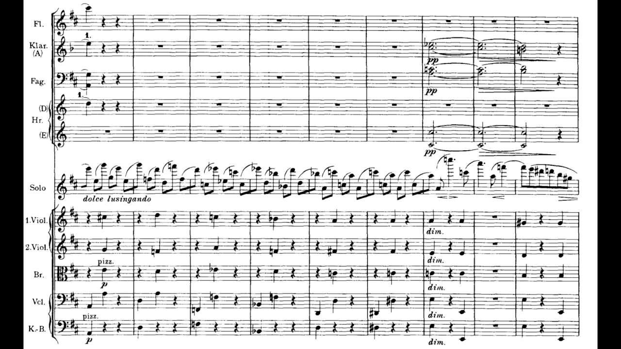 J.Brahms B-Ware Studienpartitur Concerto for Violin and Orchestra,op.77 