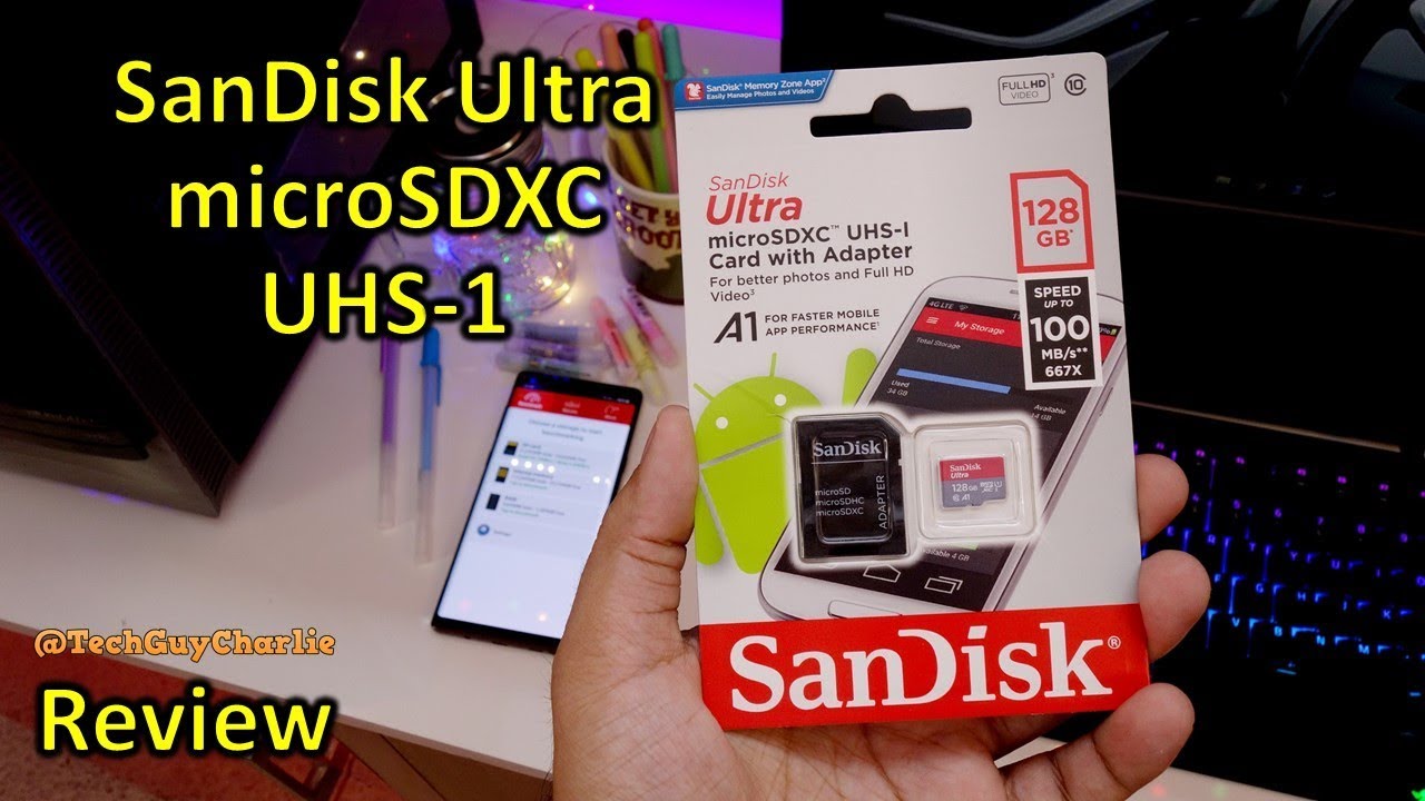 Sandisk Ultra 64GB Micro SD SDXC A1 100MB/s TF Speicherkarte Card UHS-I Class 10 