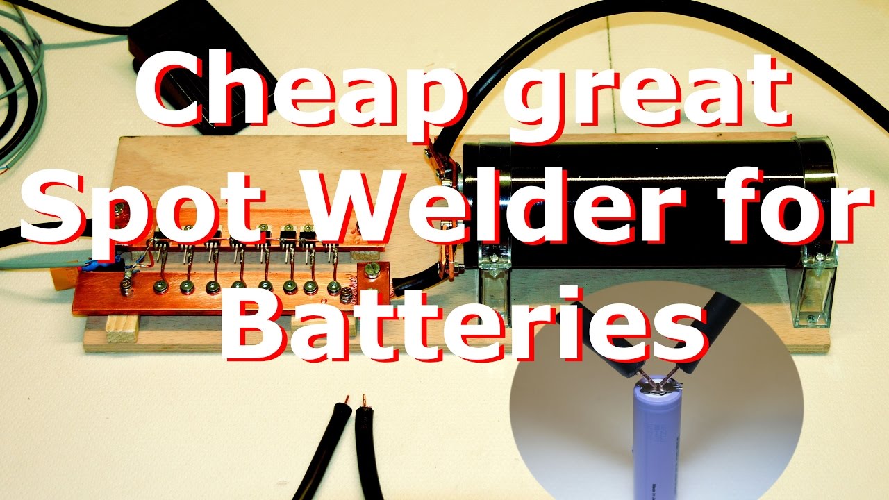 18650 Batterie Integriert Spot Punktschweißen Stift Schweißstift Welding DIY ~ 