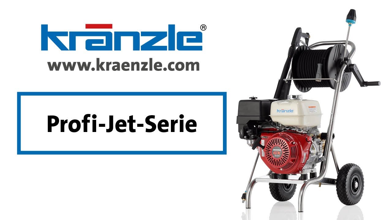 Kränzle Profi-Jet Hochdruckreiniger B 16-250 Drehzahlregulierung 411862 