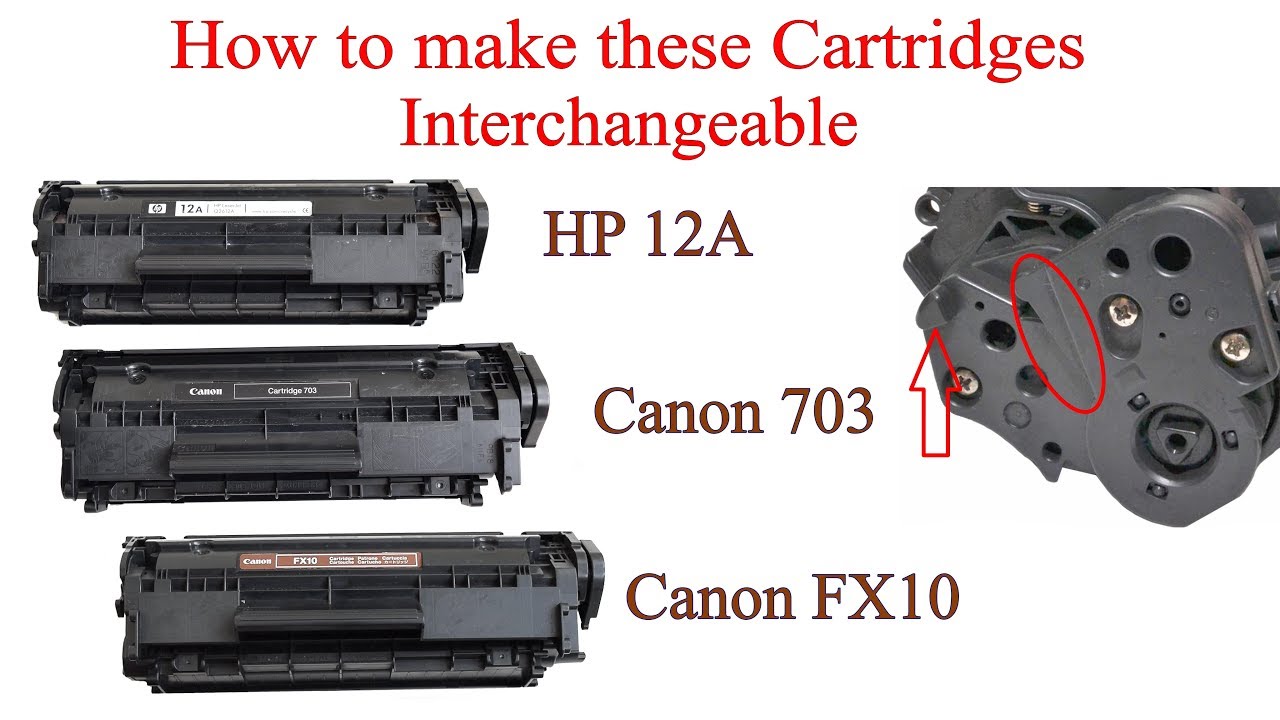 3x Refill füllt Canon FX10 FX-10 Cartridge FX10 