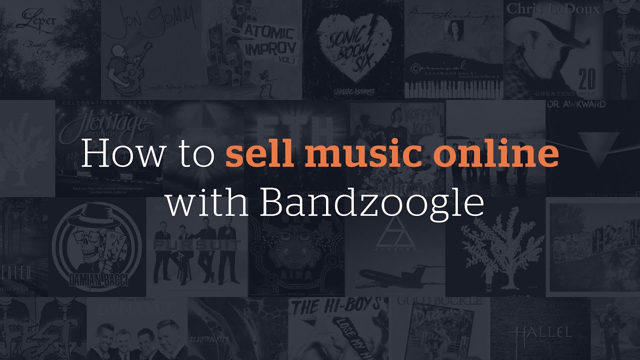 How to sell music online with Bandzoogle