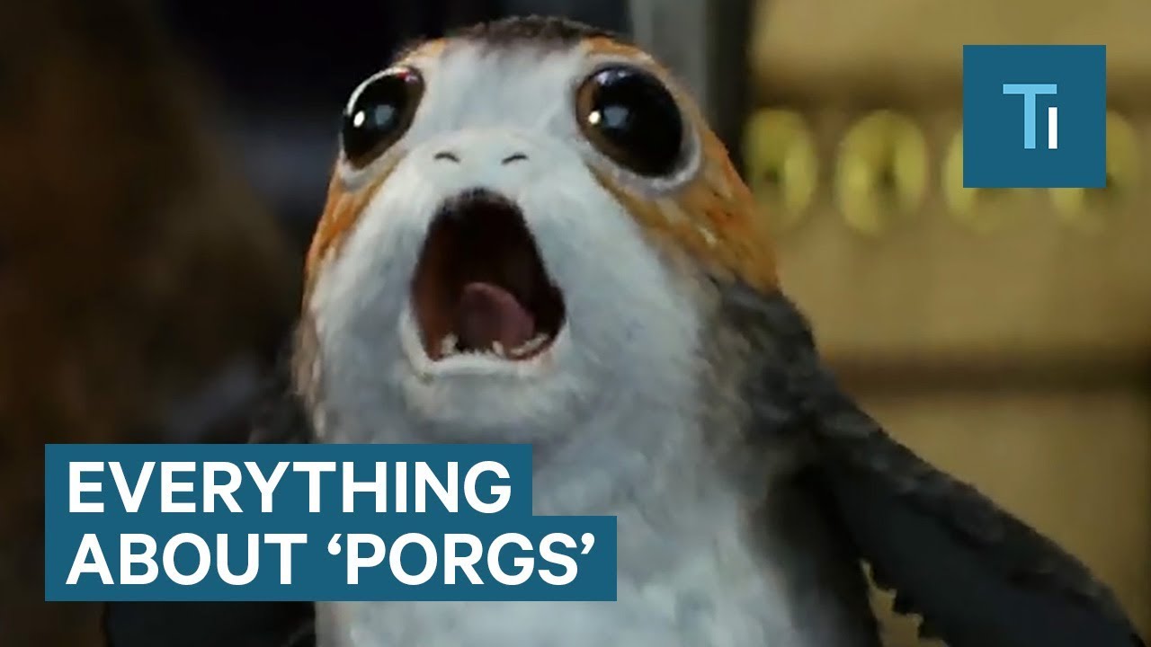 Sprechen Plüsch The Last Jedi Porg Star Wars 