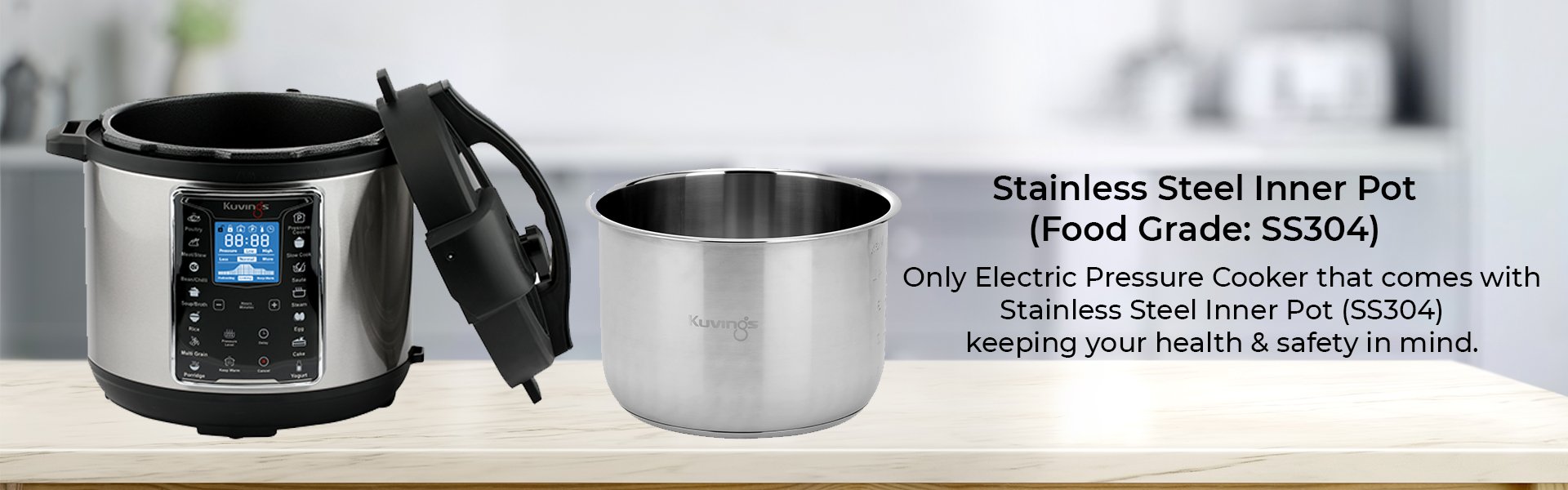 Kuvings Multipot Electric Pressure Cooker 6L Kuvings Multipot Electric Pressure Cooker 6L