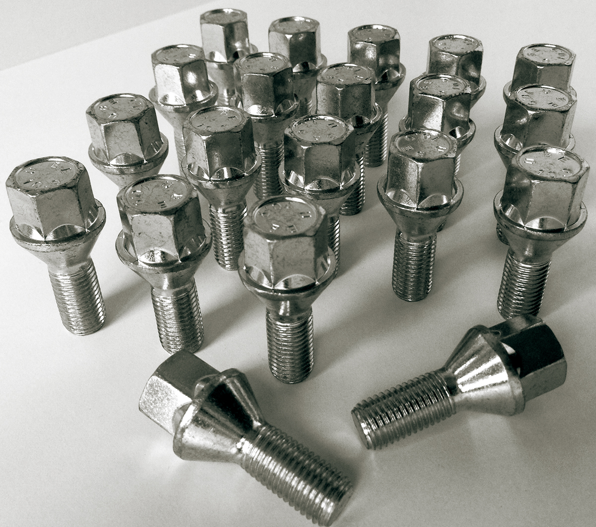TPI Locking Wheel Bolt/Nut Set M12 x 1.25 Alfa Romeo 147 00-10 