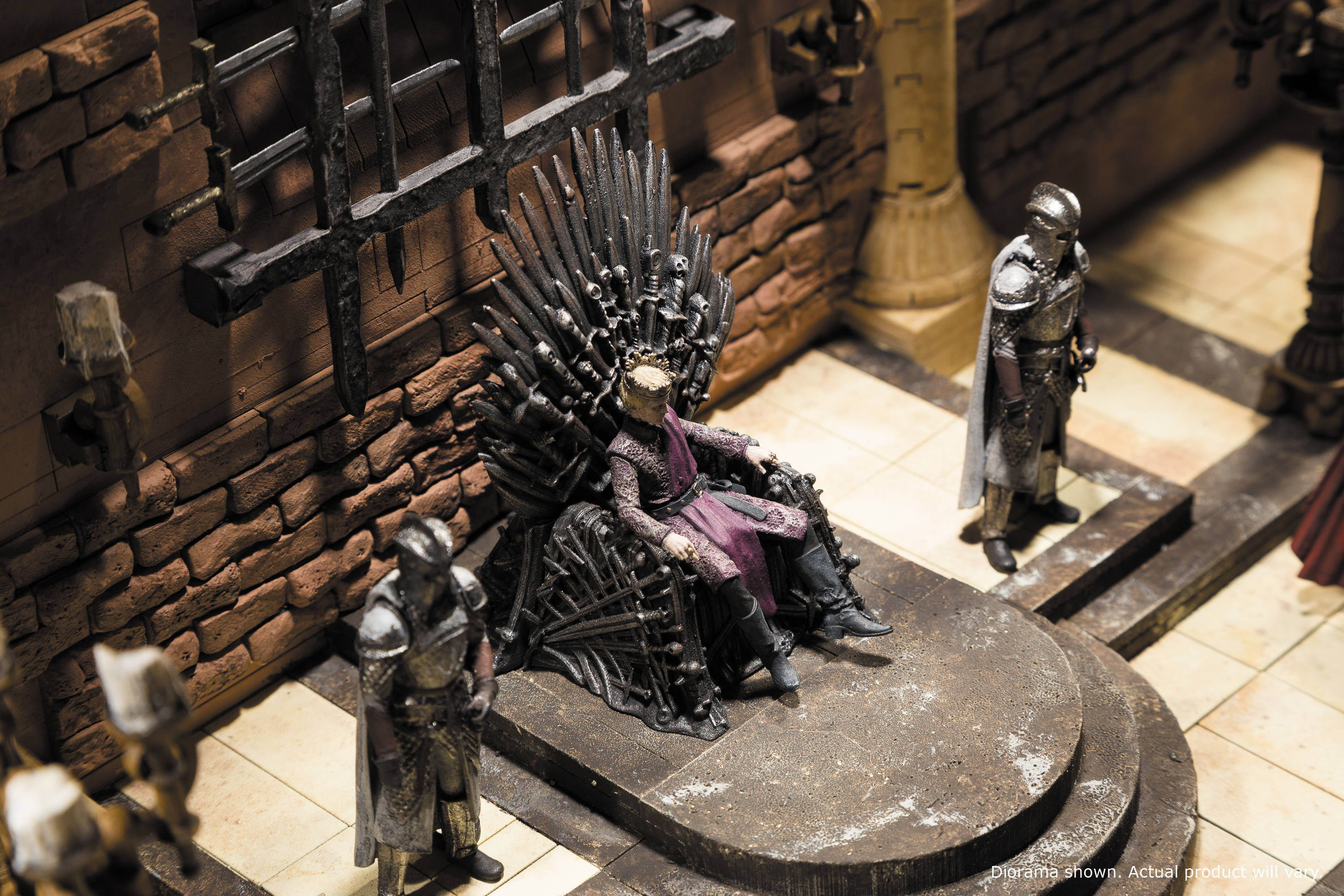 Iron Throne Room Eiserner Thron Game of Thrones Building Set MBS 19391 McFarlane 