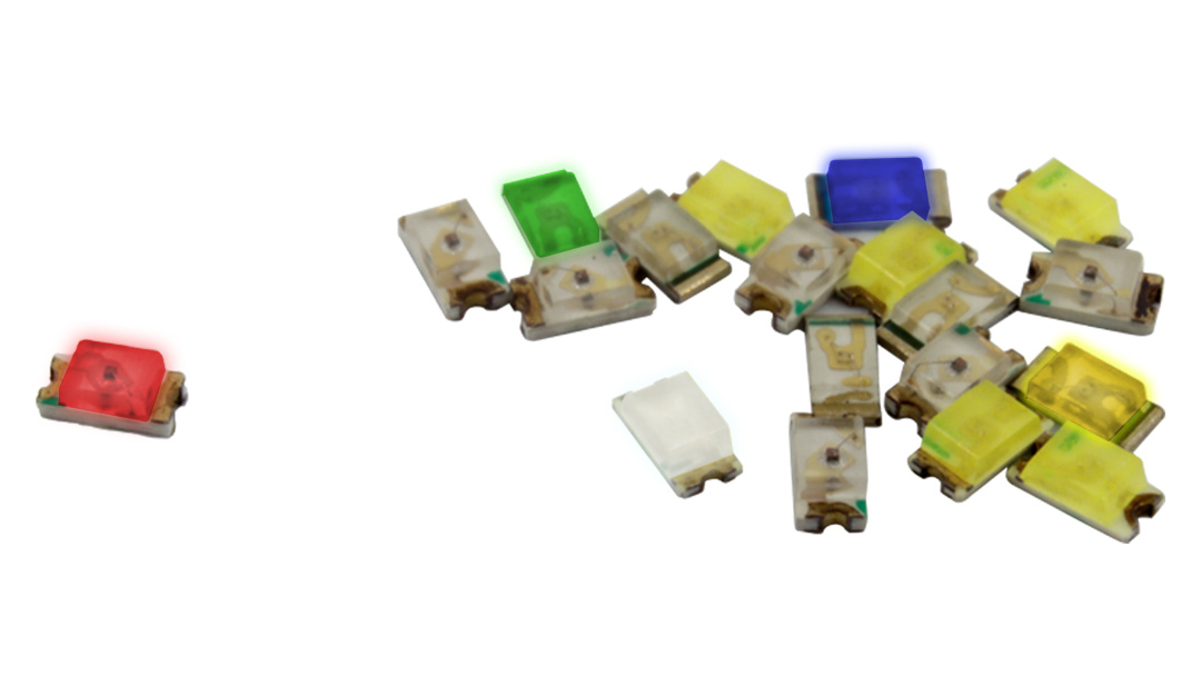 10 SMD LED 0603 Grün mini LEDs grüne SMDs green vert groene verde groen SMT 