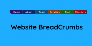 Website BreadCrumbs Navigation