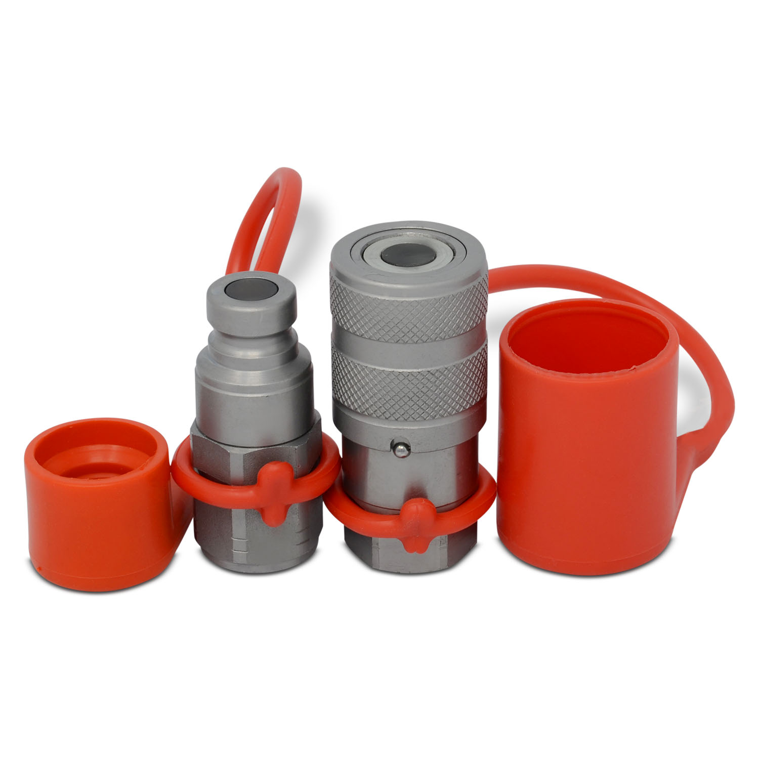 1/4"NPT Hydraulikschnellkupplung 2teiliges Kupplungsset Hydraulic-Coupler 01016 