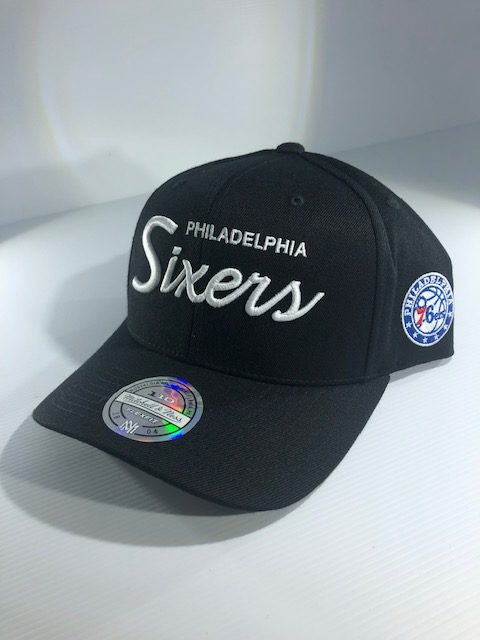 Mitchell & Ness 110 Flexfit Snapback Cap Philadelphia 76ers 