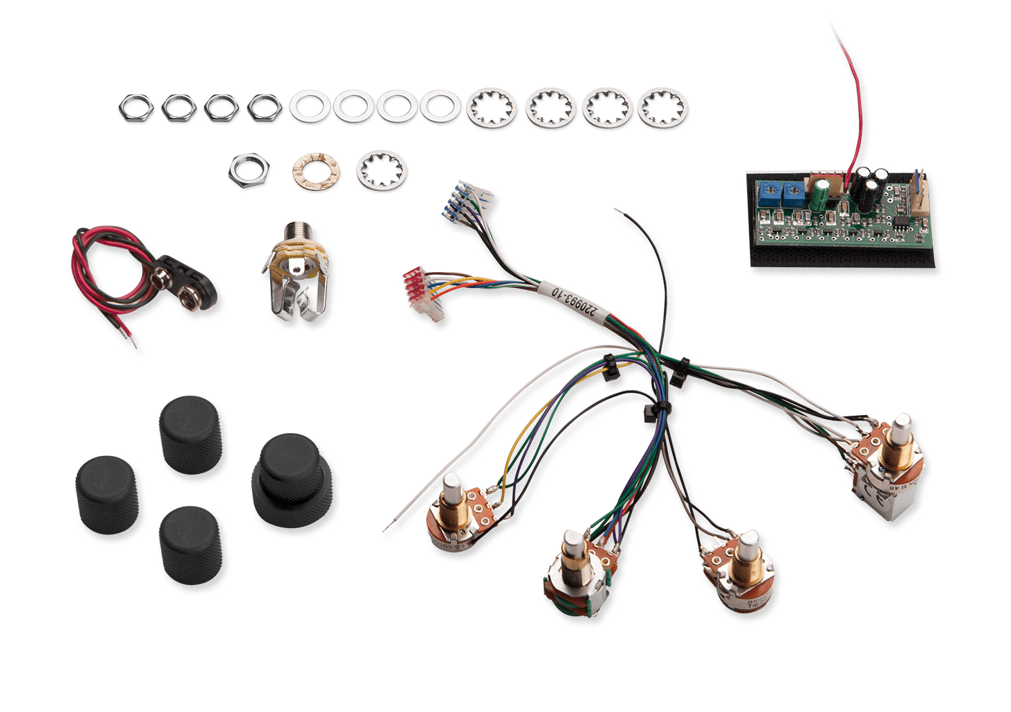 Pass Bass Preamp 5 Bedienelemente Für Active Bass Pickup 3 Band EQ-3T Aktiv 