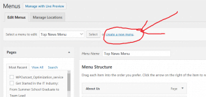 Title Attribute for WordPress Menu Bar