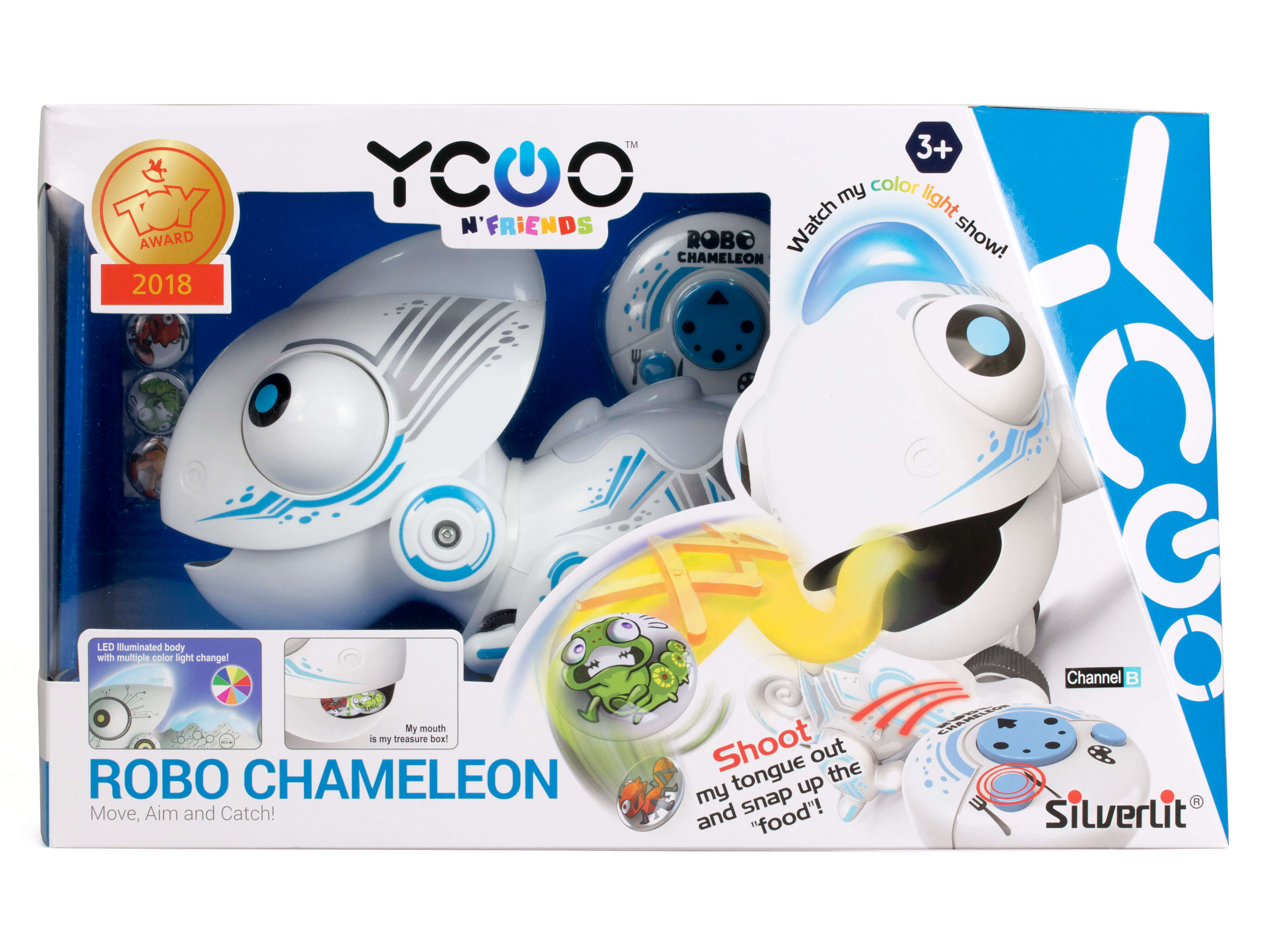 SILVERLIT ROBO Roboter Chameleon programmierbares elektrisch ferngesteuert Tier 