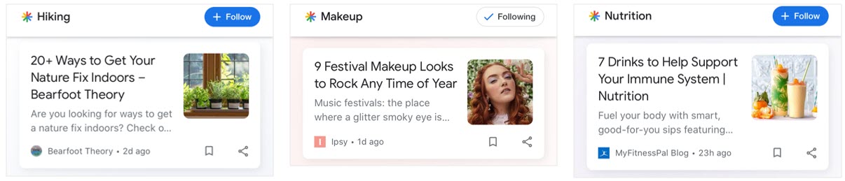 Google Discover Blog Article Examples Google Discover Blog Article Examples