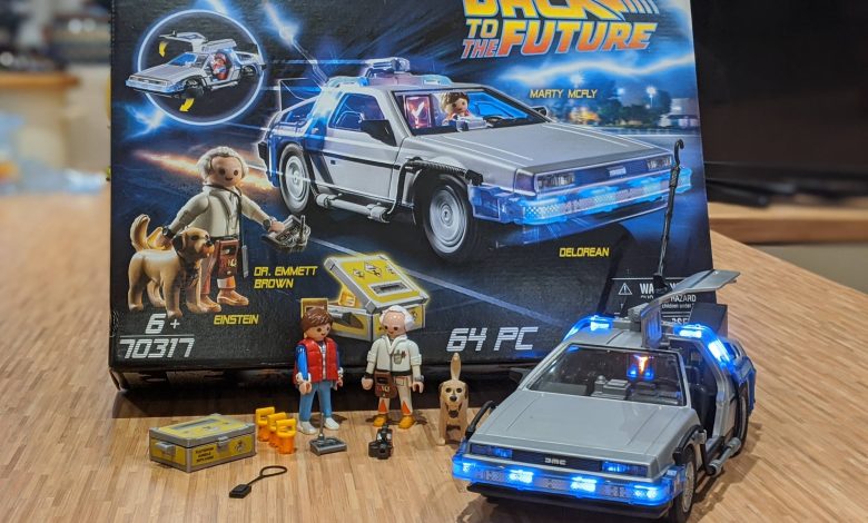 Playmobil  Back to the Future 70317 DeLorean Playset Toy 