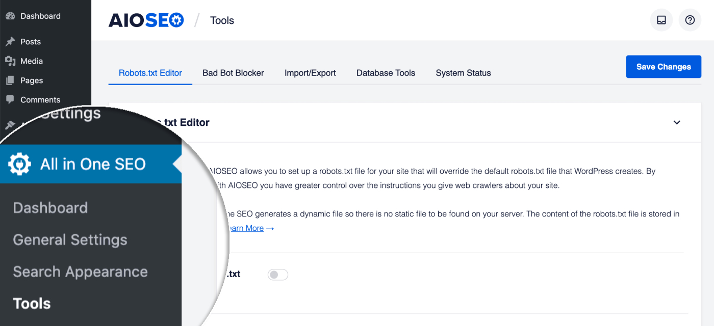 Getting Started With The AIOSEO Custom Robots.txt File Editor Tool Getting Started With The AIOSEO Custom Robots.txt File Editor Tool