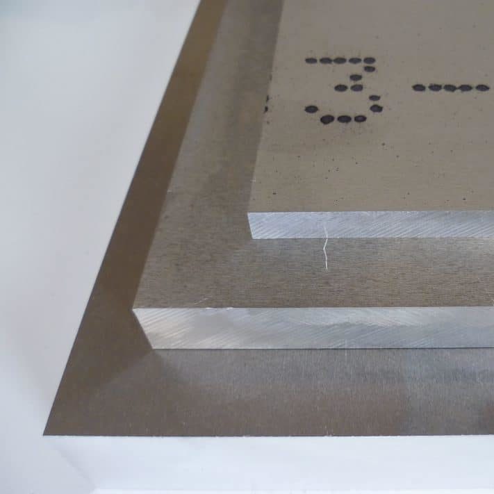 Aluminium Platte 792x76x12 AW-5083 AlMg4,5Mn feingefräste Aluplatte Blech mm 