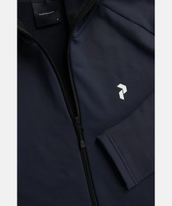 PEAK PERFORMANCE Pullover Hoodie RIDER ZIP Hoodie 2021 blue shadow Pulli 